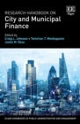 Image for Research handbook on city and municipal finance