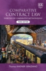 Image for Comparative contract law: exercises in comparative methodology