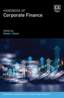 Image for Handbook of Corporate Finance