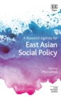 Image for A research agenda for East Asian social policy