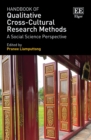 Image for Handbook of qualitative cross-cultural research methods  : a social science perspective