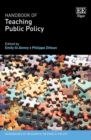 Image for Handbook of teaching public policy