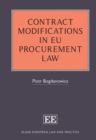 Image for Contract Modifications in EU Procurement Law