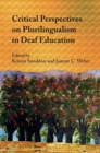 Image for Critical perspectives on plurilingualism in deaf education