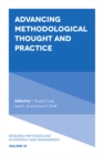 Image for Advancing methodological thought and practice