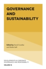 Image for Governance and sustainability