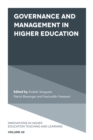 Image for Governance and management in higher education
