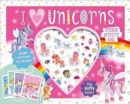 Image for I Love Unicorns Sticker Activity Case