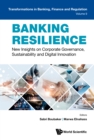 Image for Banking resilience: new insights on corporate governance, sustainability and digital innovation : 0
