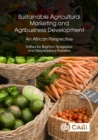 Image for Sustainable Agricultural Marketing and Agribusiness Development