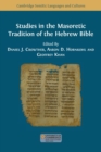 Image for Studies in the Masoretic Tradition of the Hebrew Bible
