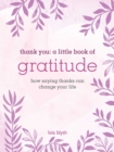 Image for Thank you  : a little book of gratitude