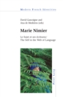 Image for Marie Nimier: Le Sujet Et Ses Écritures / The Self in the Web of Language
