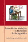 Image for Intra-Writer Variation in Historical Sociolinguistics