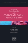 Image for Concise encyclopedia of corporate social responsibility