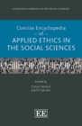 Image for Concise Encyclopedia of Applied Ethics in the Social Sciences