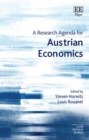 Image for Research Agenda for Austrian Economics