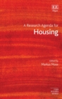 Image for A Research Agenda for Housing