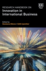 Image for Research handbook on innovation in international business