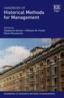 Image for Handbook of Historical Methods for Management