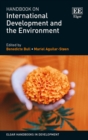 Image for Handbook on International Development and the Environment