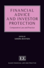 Image for Financial advice and investor protection  : comparative law and practice