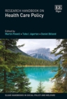 Image for Research handbook on health care policy