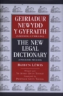 Image for Geiriadur Newydd y Gyfraith / New Legal Dictionary, The