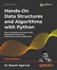 Image for Hands-on data structures and algorithms with Python: store, manipulate, and access data effectively and boost the performance of your applications