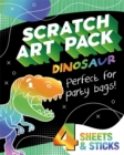 Image for Dinosaur Scratch Art Pack 4x1T=4