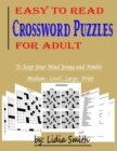 Image for Easy to Read Crossword Puzzles for Adult