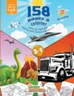 Image for Livre de Coloriage Camion Avion Voiture Train Bateau : et dinosaures, 158 pages a colorier qui feront le bonheur de votre enfant toute l&#39;annee! pour les enfants de 4 a 8 ans, 3 en 1