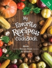 Image for My Favorite Recipes CookBook Blank Recipe Book to Write in Veg Edition