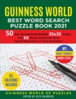 Image for Guinness World Best Word Search Puzzle Book 2021 #1 Mini Format Hard Level