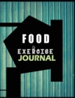 Image for Food and Exercise Journal for Healthy Living - Food Journal for Weight Lose and Health - 90 Day Meal and Activity Tracker - Activity Journal with Daily Food Guide