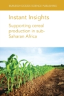 Image for Supporting cereal production in Sub-Saharan Africa