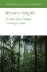 Image for Instant Insights: Sustainable Forest Management