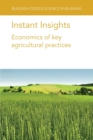 Image for Instant Insights: Economics of Key Agricultural Practices