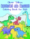 Image for Dinosaurs and Dragons Coloring Book for Kids : Fantastic Activity Book and Amazing Gift for Boys, Girls, Preschoolers, ToddlersKids. With 80 Unique Pages! Draw Your Own Background and Color it too!