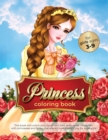 Image for princess coloring book for girls ages 3-9
