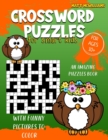Image for Crossword Puzzles for Smart Kids : An Amazing Puzzles Book With Funny Pictures To Color For Ages 10+