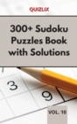 Image for 300+ Sudoku Puzzles Book with Solutions VOL 10 : Easy Enigma Sudoku for Beginners, Intermediate and Advanced.