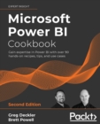 Image for Microsoft Power BI cookbook  : gain expertise in Power BI with over 90 hands-on recipes, tips, and use cases