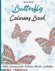 Image for Butterfly Coloring Book for Adults : Adults Coloring Books Featuring Adorable Butterflies