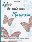 Image for Libro de colorear Mariposa : Mandalas colorear adultos y ninos - mandala mariposas y flores - coloracion antiestres -Butterflies Coloring Books for Adults ( Spanish Version)