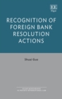 Image for Recognition of foreign bank resolution actions