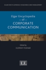 Image for Elgar encyclopedia of corporate communication