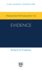Image for Advanced introduction to evidence