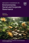 Image for Research Handbook on Environmental, Social and Corporate Governance