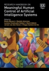 Image for Research Handbook on Meaningful Human Control of Artificial Intelligence Systems